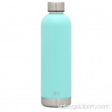 Simple Modern 25oz Bolt Water Bottle - Stainless Steel Hydro Swell Flask - Double Wall Vacuum Insulated Reusable Small Kids Coffee Tumbler Leakproof Thermos - Bermuda Deep 569664293